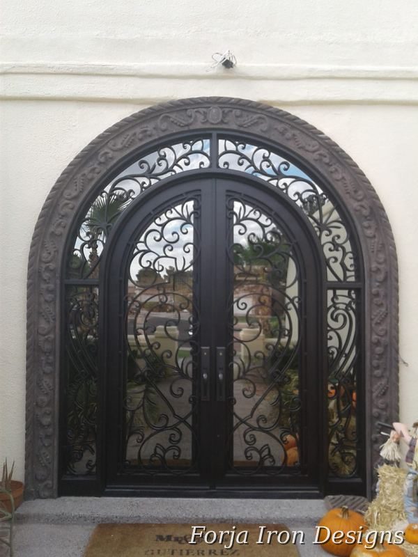 Ornate Scrollwork Arch