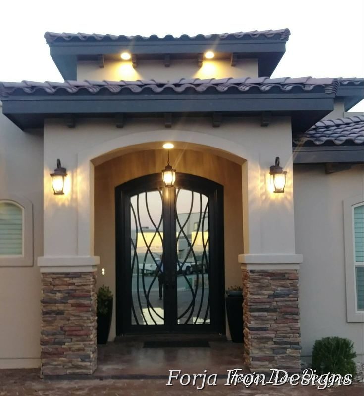 Geometric Night Entry